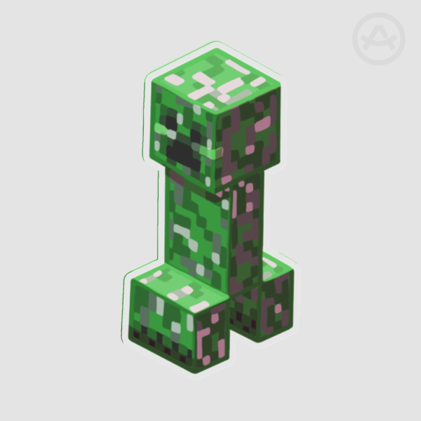 Minecraft Creeper Bookmark