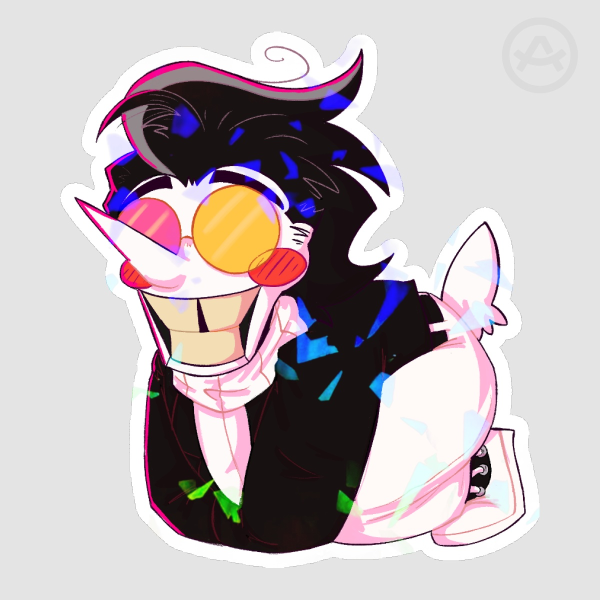 Spamton Loaf Die Cut Stickers