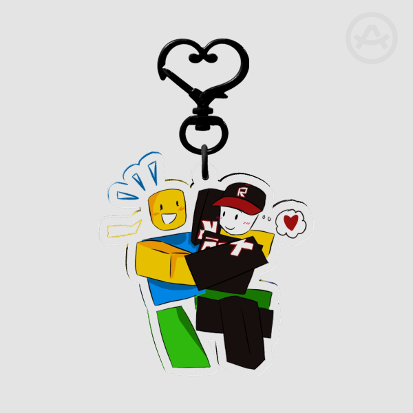 Roblox Guestnoob Keychain