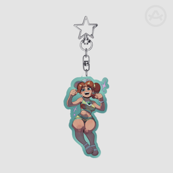 Swimsuit Daisy Acrylic Keychain