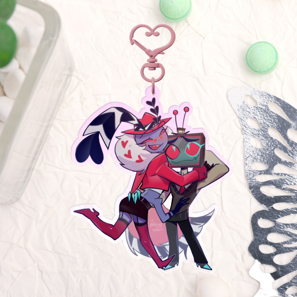 VoxVal “Partners” Keychains - Hazbin Hotel