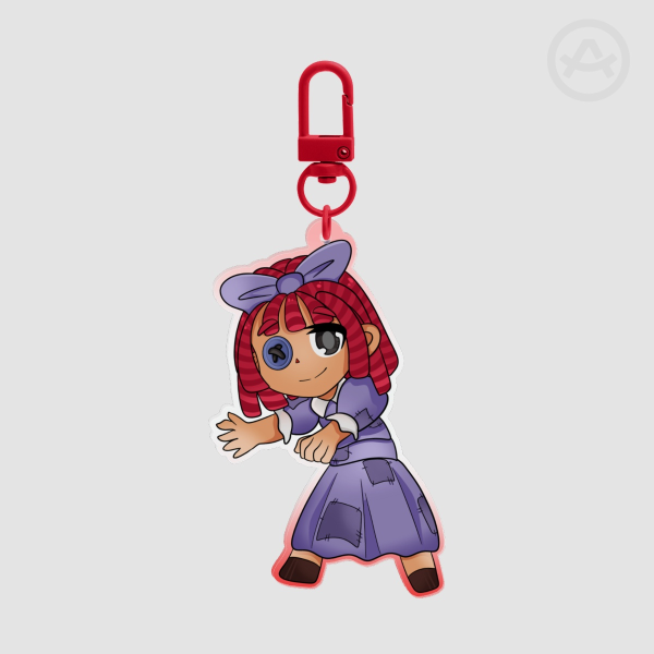 Ragatha keychain chibi
