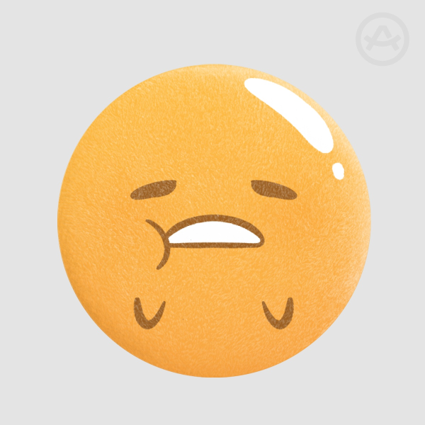 Gudetama Plush Badges