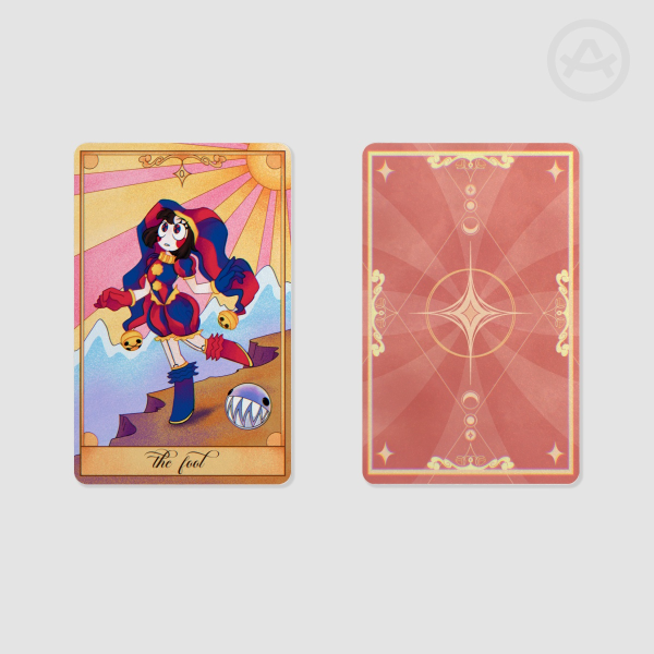 Pomni Tarot Card (The Fool)