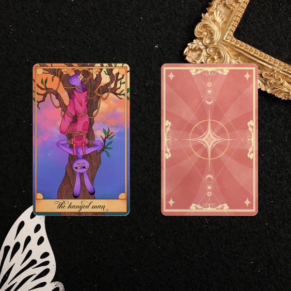 Jax Tarot Card (The Hanged Man)