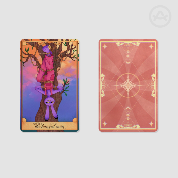 Jax Tarot Card (The Hanged Man)