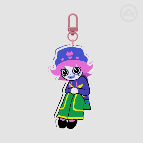 Mizzlebip Psycholonials Keychain