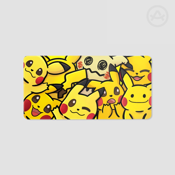 Lots of Pikachus Deskmat