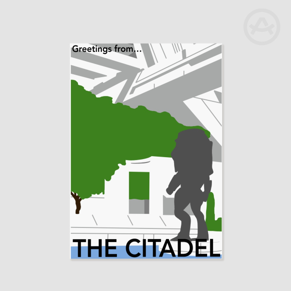 The Citadel Travel Poster Print