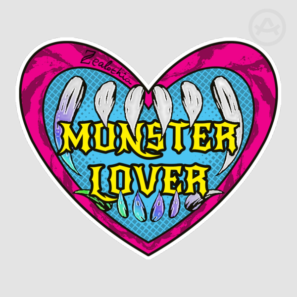 Monster Lover Holo Sticker