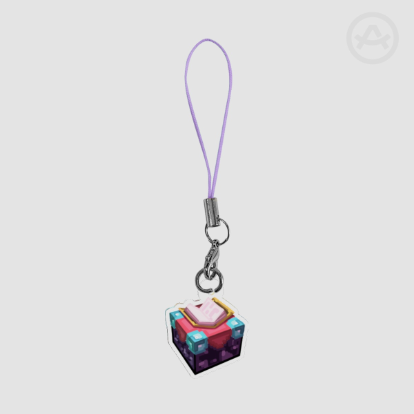 Minecraft Enchanted Table Phone Charm