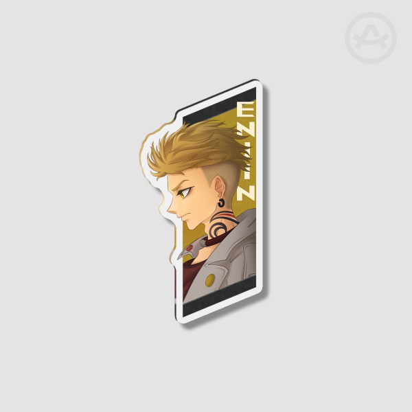 Gachiakuta Enjin Fridge magnet