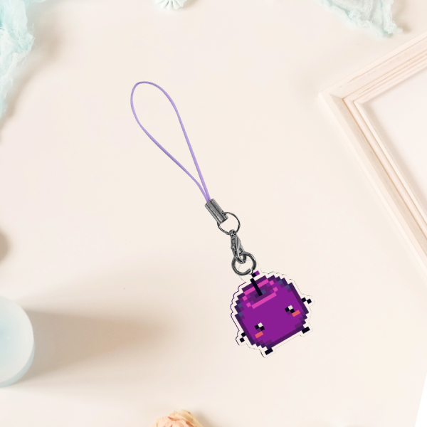 Purple Junimo Phonecharm | Stardew Valley
