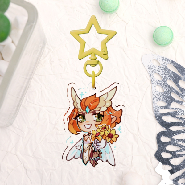 Overwatch Freja - Acrylic Charm