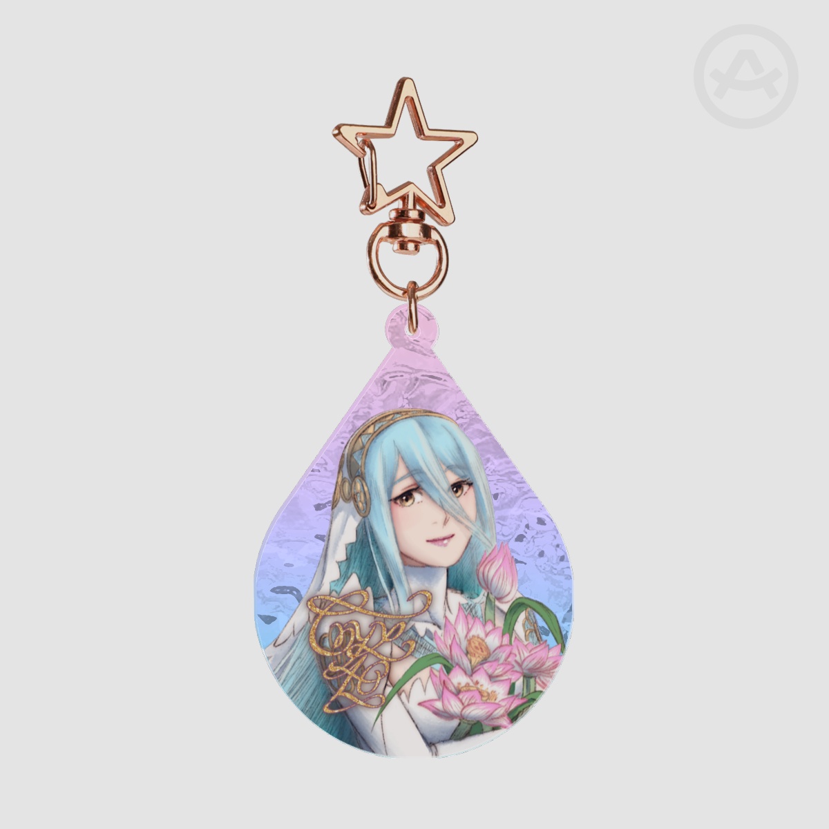 Azura CYL10 special Acrylic waves Keychain