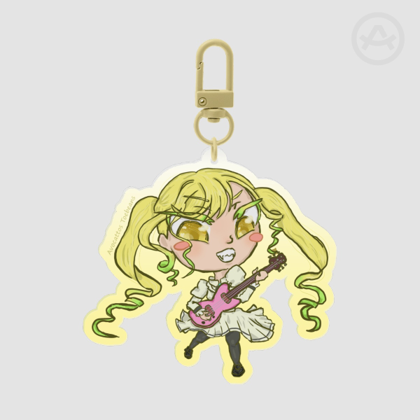 Liliza Suzunomiya- Rock is a Ladys Modesty, Acrylic Keychain 7X7cm