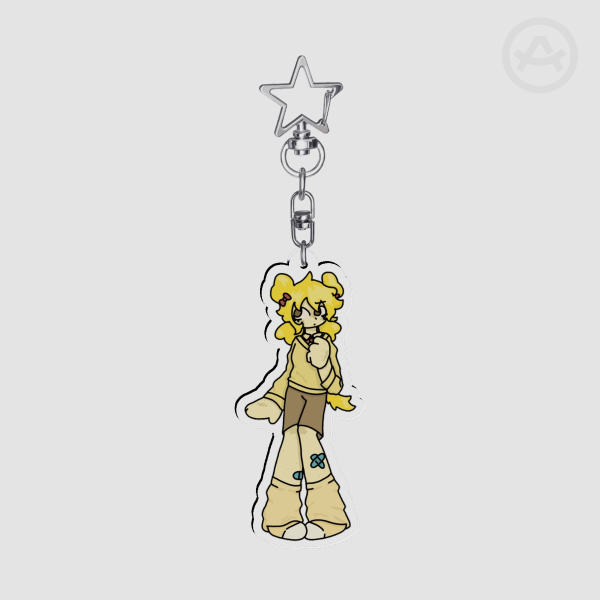 Clear Acrylic Keychains