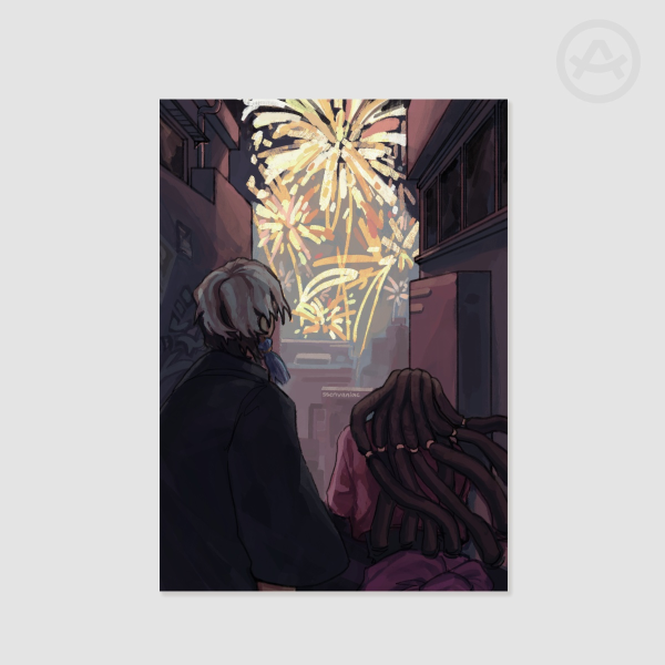 A5 Janka Fireworks Poster