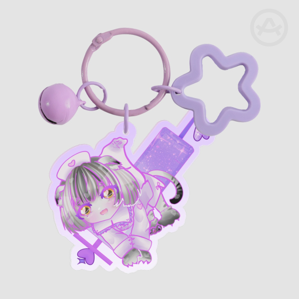 Original character ♠️ macha keychain