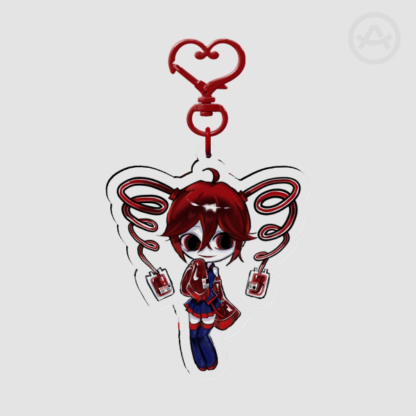 Blood Teto Keychain