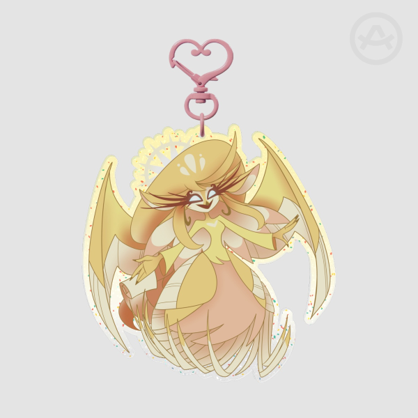 Speaker of God Colored Edge Acrylic Keychain