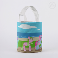 Lyra and family Bucket Bag pony