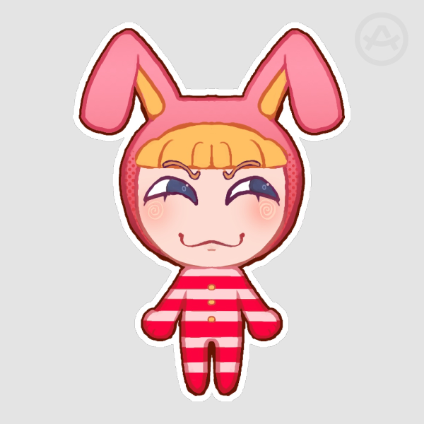 Popee The Peformer Sticker