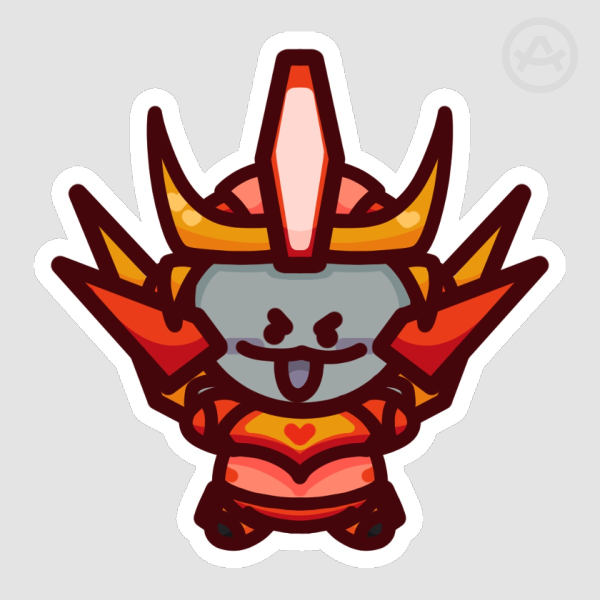 Rodimus Pebble Sticker