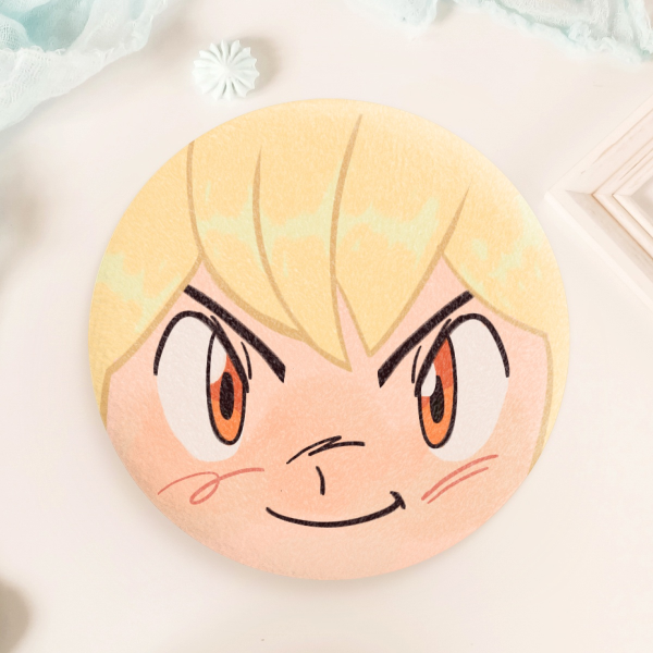 Barry (Pokemon) Plush Badge