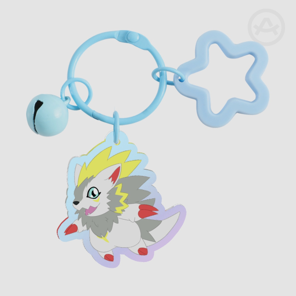 Herissmon Rainbow Acrylic Keychains