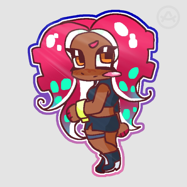 agent 8 sticker!