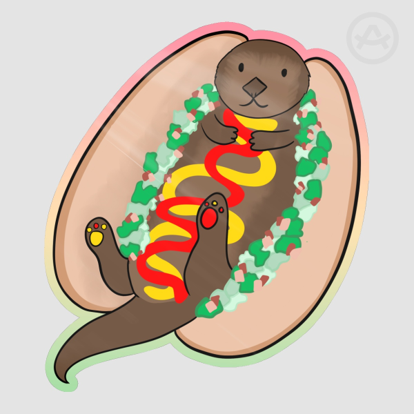 Colored Edge Die Cut Stickers