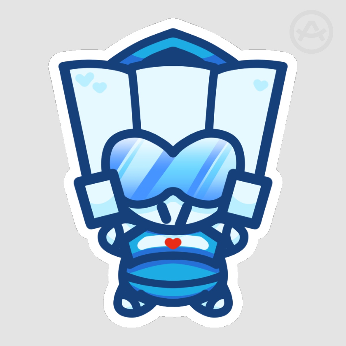 Tailgate Pebble Sticker