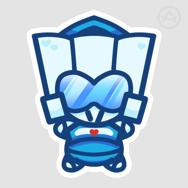 Tailgate Pebble Sticker