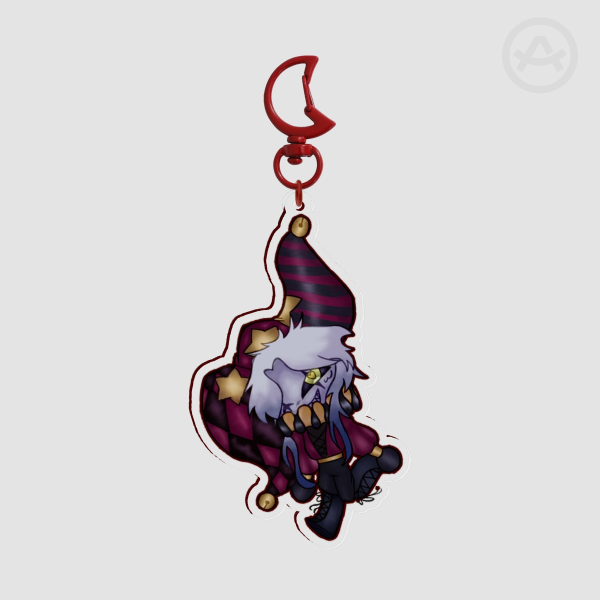 Peirrot Clear Acrylic Keychains