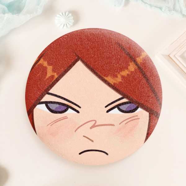 Silver (Pokemon) Plush Badge