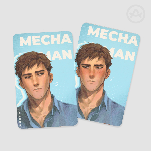 Robert Robertson, Mecha Man, Holographic Photocards