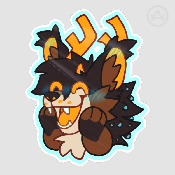 Apollo blush sticker!
