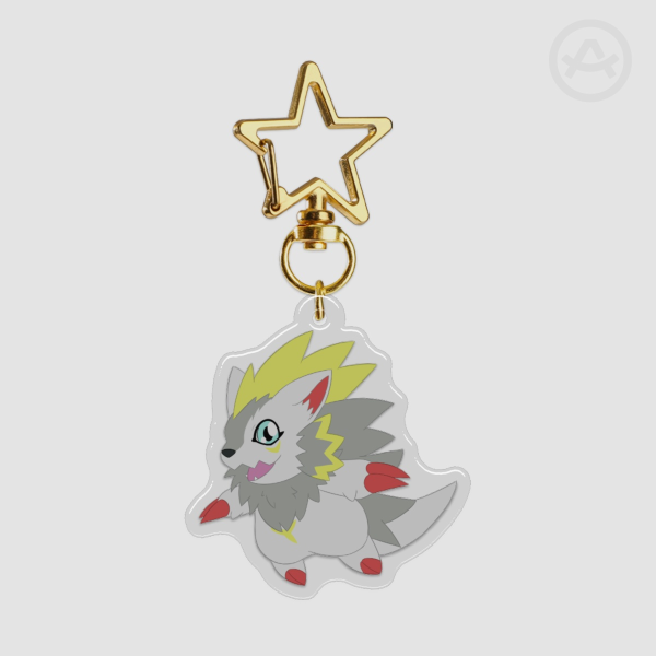 Epoxy Clear Acrylic Keychains