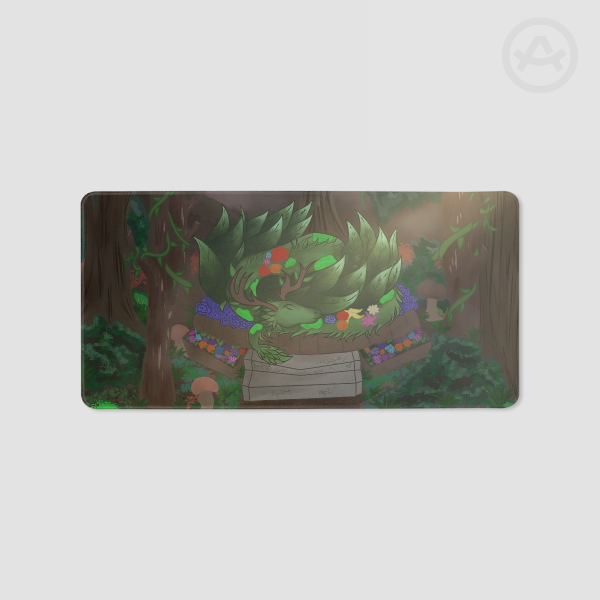 Desk Pad - Sleeping Forest Dragon