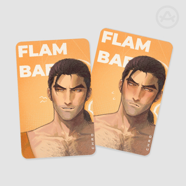 Flambae Holographic Photocards