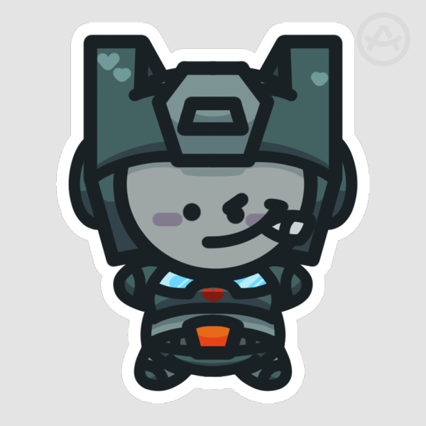 Kup Pebble Sticker
