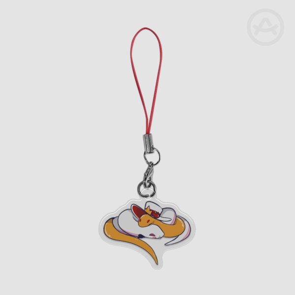 Snake Cuddles Charm