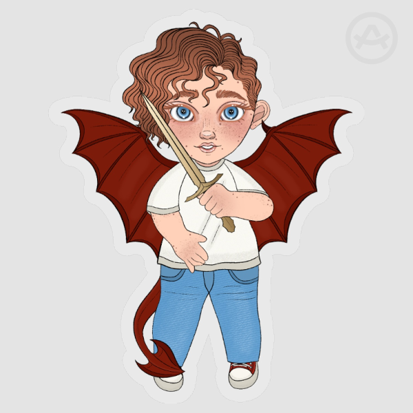 Simon Snow Vinyl Sticker (Carry On)