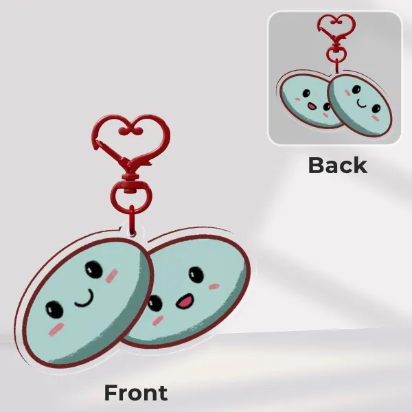 Happy Pillz "Flow Friends" Keychain