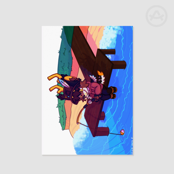 Woog Fishing - Poster