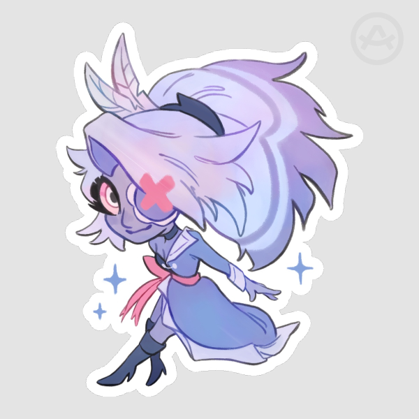 Vaggie (party dress) Sticker