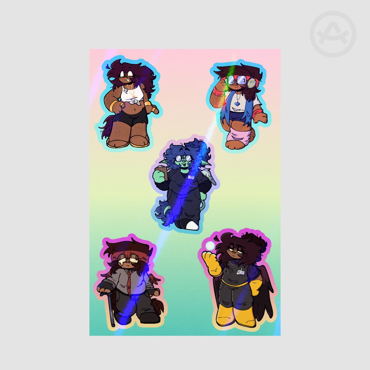 Amidst Sticker Sheet 2