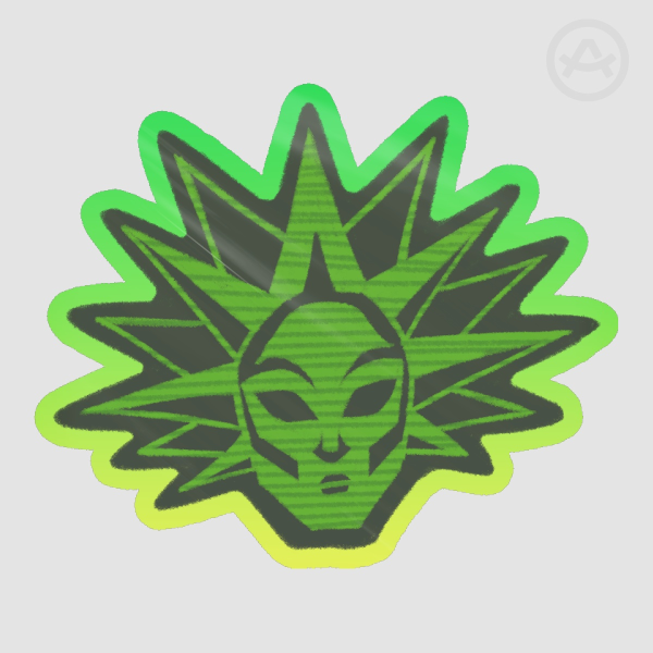 F10-N4 / Fiona Face Sticker FNAF