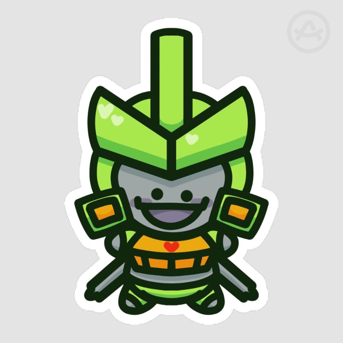 Springer Pebble Sticker